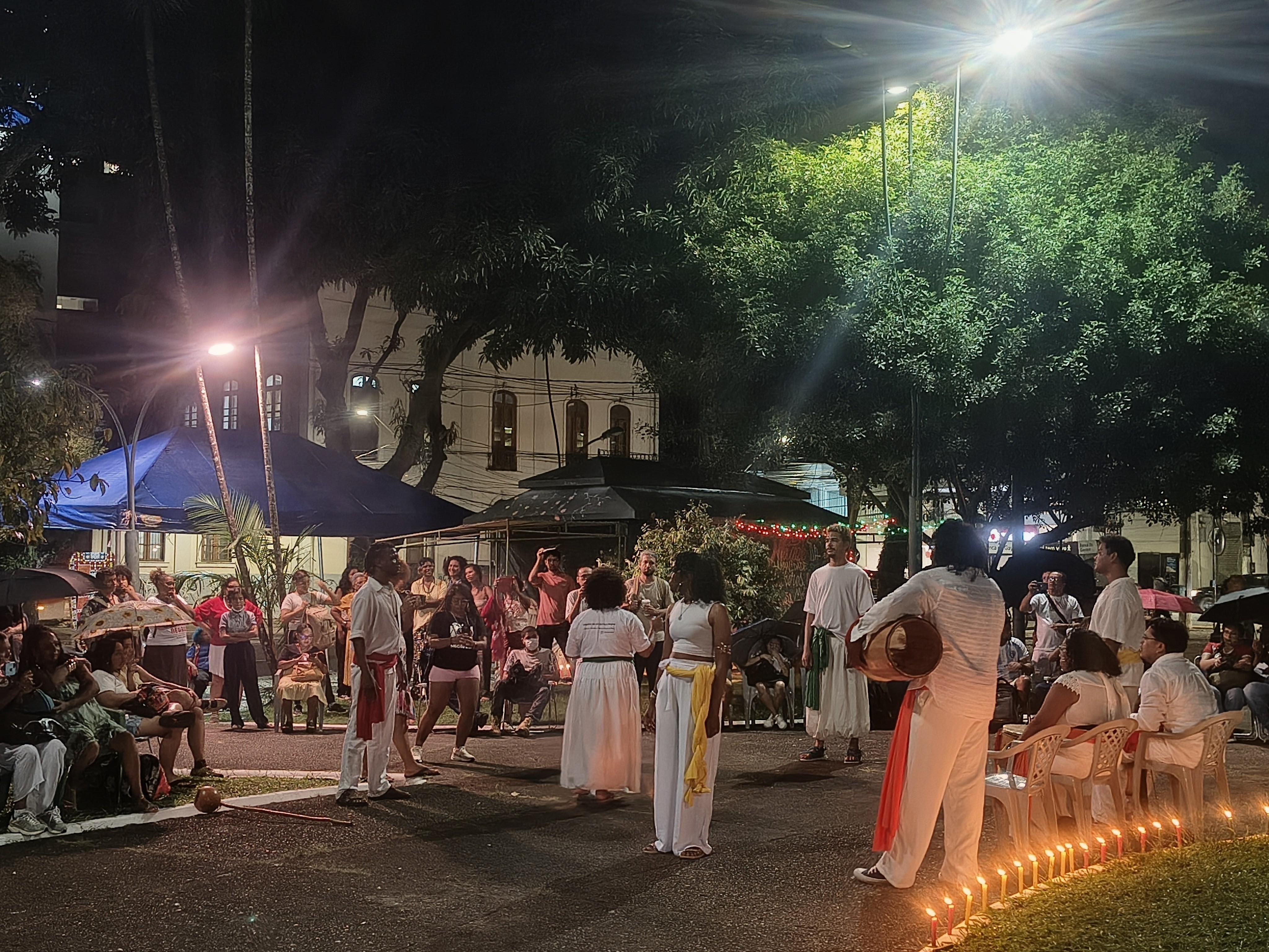Belém, Ritual das Candeias, Praça da República